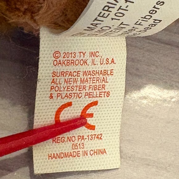 TY Beanie Alvin and the Chipmunks Brittany Chipette 8" 2013 Plush (SKU:155TO) - Picture 7 of 8